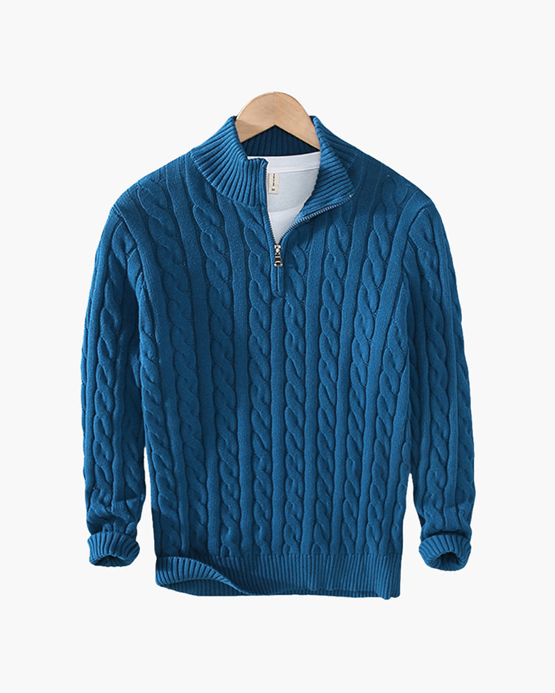 HarrisonVerbier Half Zip Sweater Last day 80% off!