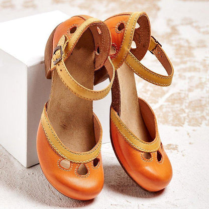 ALICE - Orthopaedic sandals with low heels | Last day 80% off!