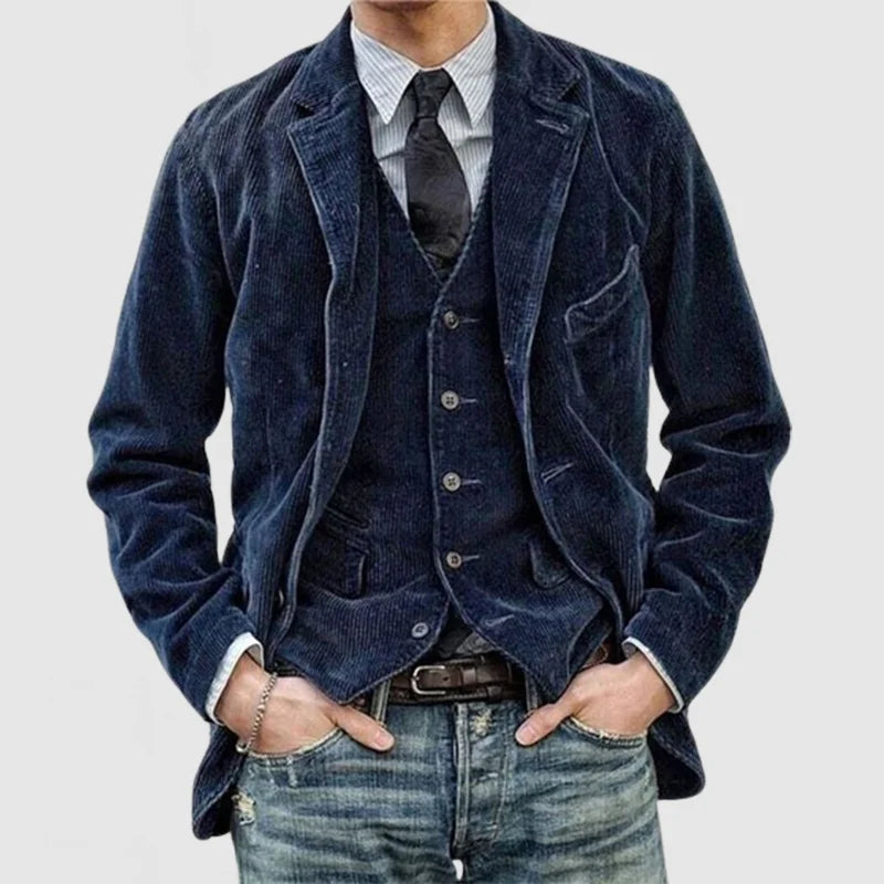 Harrison™ Vintage Blazer & Vest Last day 80% off!