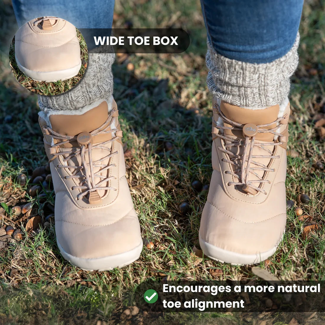 HF Azura – ergonomic & supportive winter barefoot shoes (Unisex) (Buy 1 pair, get 1 pair free)