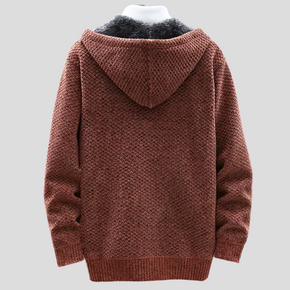 Kelvin - Nordic Knit Hoodie | Last Day 80% Off!