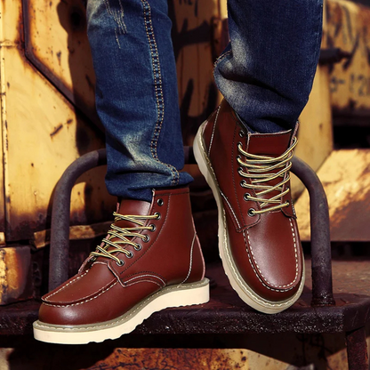 Cole™ | Vintage Leather Boots | Last Day 80% Off!