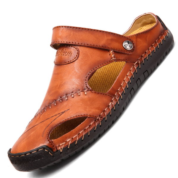 Chris™ | Orthopaedic Leather Sandals | Last Day 80% Off!