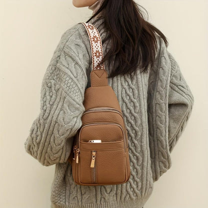 Hazel Vintage Chest Crossbody Bag | Last day 80% off!