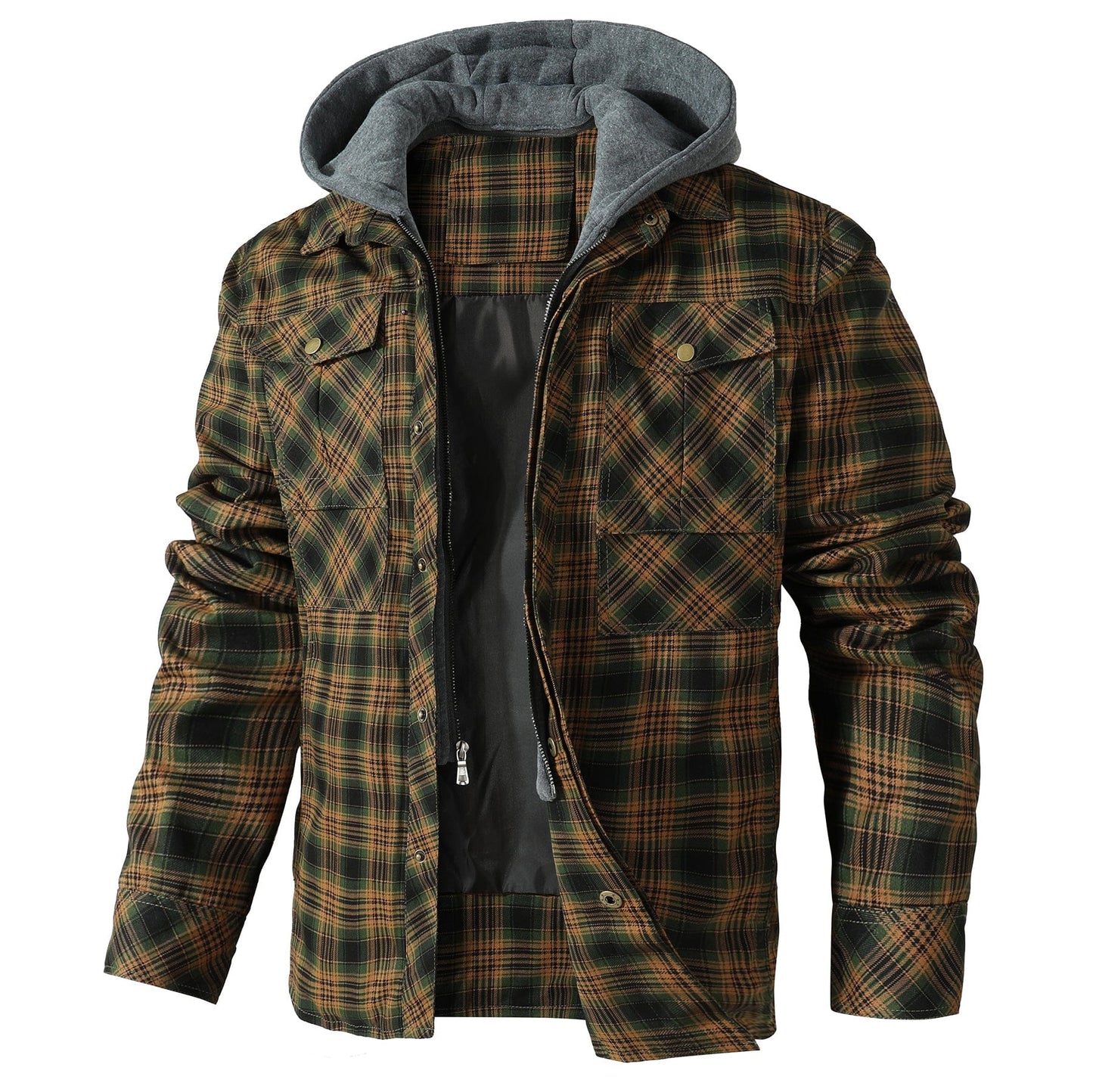 Hooded Flannel Jacket (4 Designs) Last day 80% off!