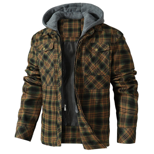 Hooded Flannel Jacket (4 Designs) Last day 80% off!