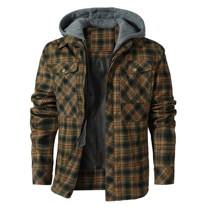 Hooded Flannel Jacket (4 Designs) Last day 80% off!