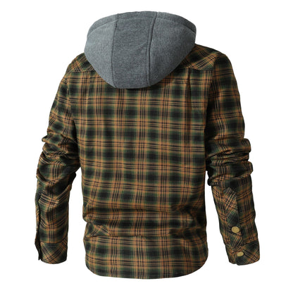 Hooded Flannel Jacket (4 Designs) Last day 80% off!