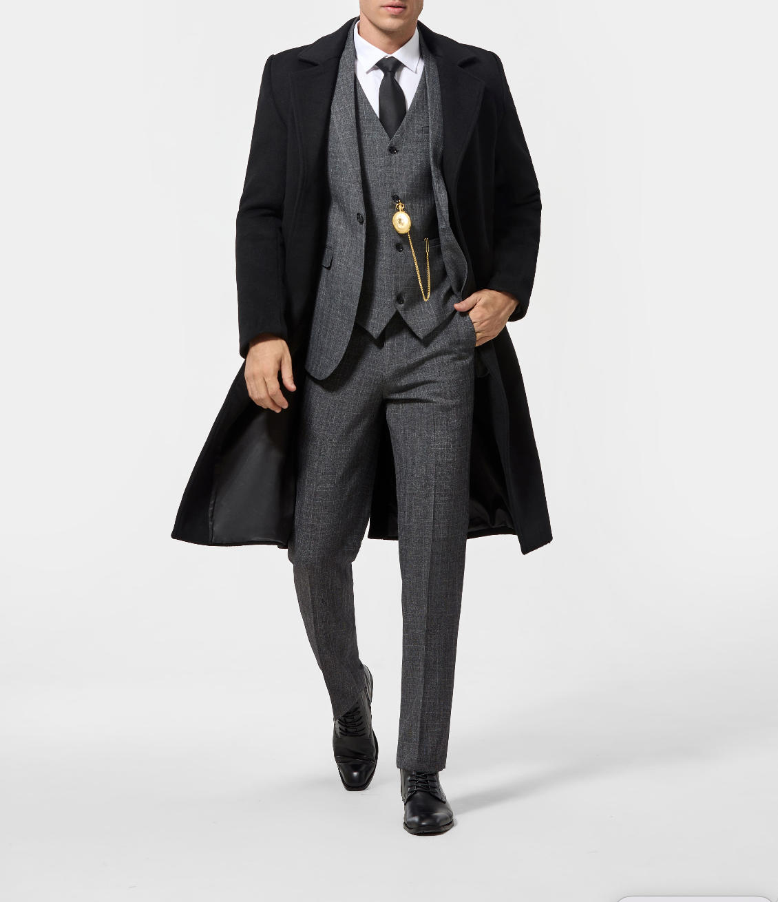 Harrison British Long Coat Last day 80% off!