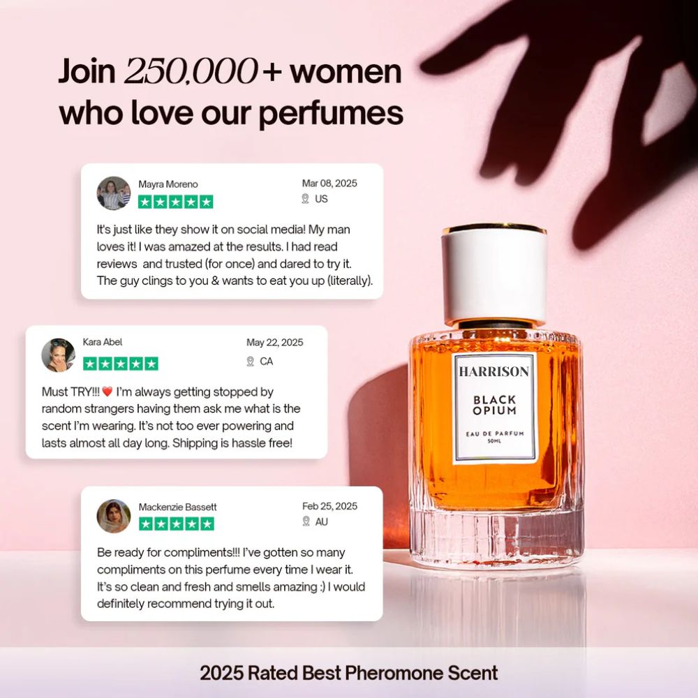 Harrison Pheromone Scent Collection I Last day 1+1 Free