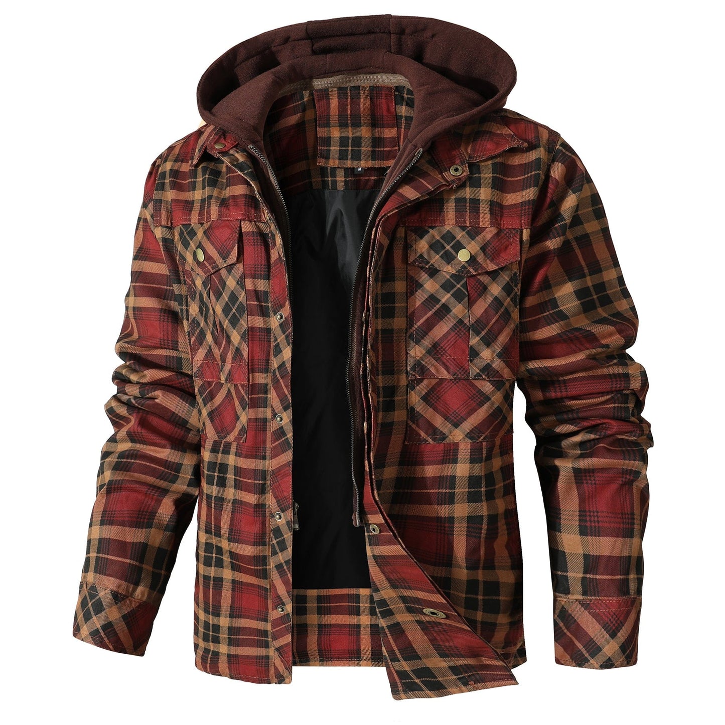 Hooded Flannel Jacket (4 Designs) Last day 80% off!