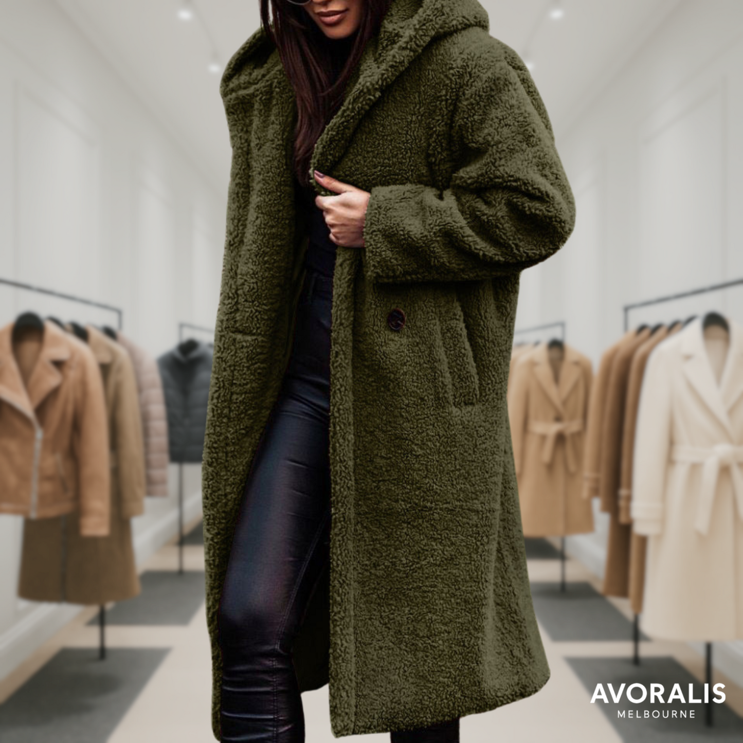 Carol™ | Cozy Wool Coat Last day 80% off!