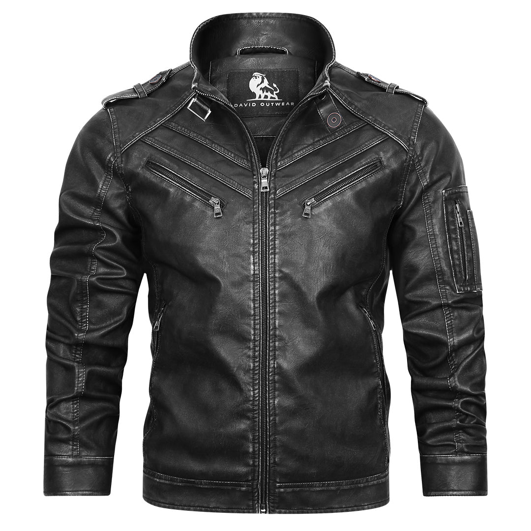 Engine Leather Jacket | Last day 80% off!