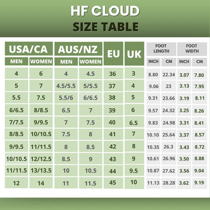 HF Cloud – Barefoot shoes for pain relief in feet, knees, and back (unisex) (Buy 1 pair, get 1 pair free)