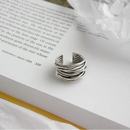 Adjustable silver layer ring | Last day 80% off!