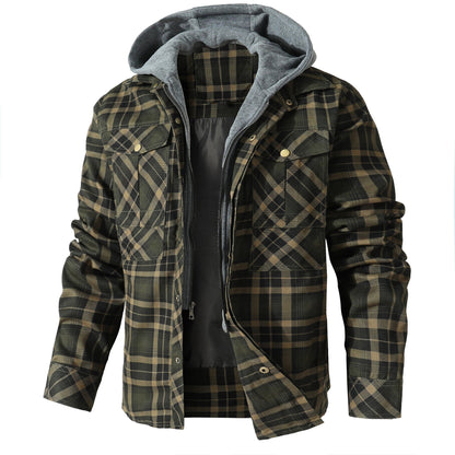 Hooded Flannel Jacket (4 Designs) Last day 80% off!