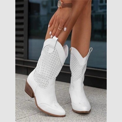 Fenella - Western Boots | Last Day 80% Off!