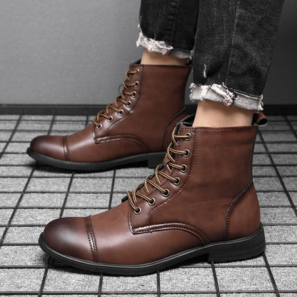 Morgan | Faux Leather Ankle Boots | Last Day 80% Off!