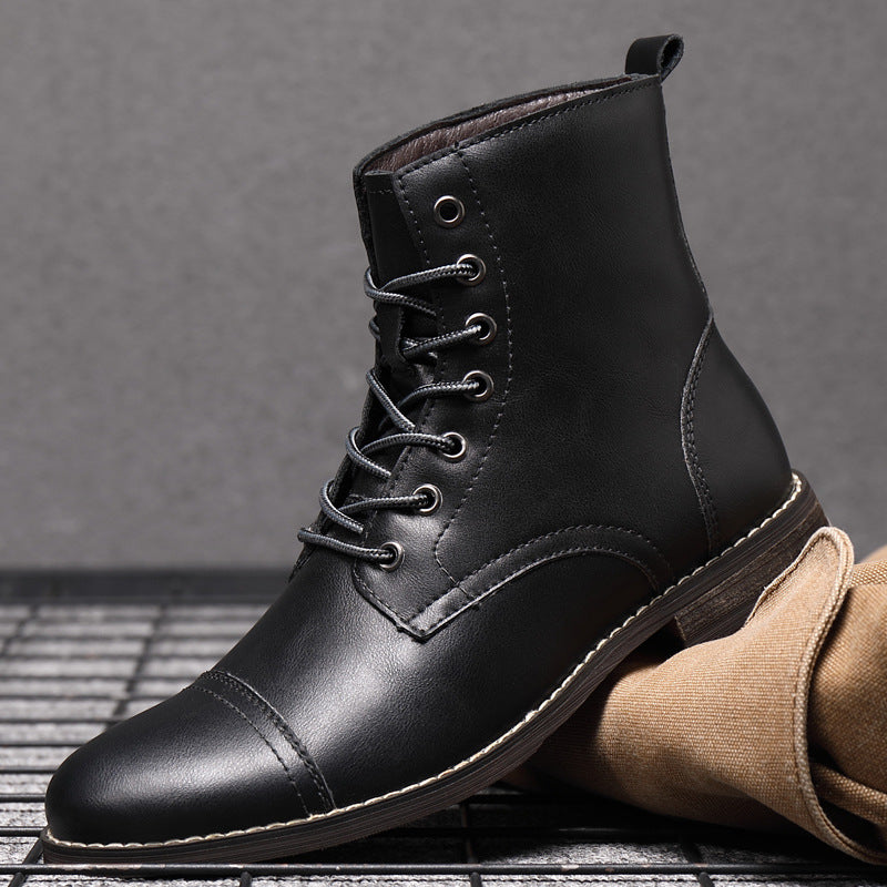Morgan | Faux Leather Ankle Boots | Last Day 80% Off!