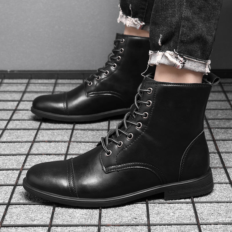 Morgan | Faux Leather Ankle Boots | Last Day 80% Off!