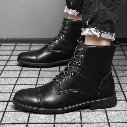Morgan | Faux Leather Ankle Boots | Last Day 80% Off!