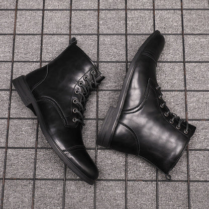 Morgan | Faux Leather Ankle Boots | Last Day 80% Off!