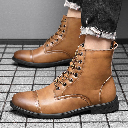Morgan | Faux Leather Ankle Boots | Last Day 80% Off!
