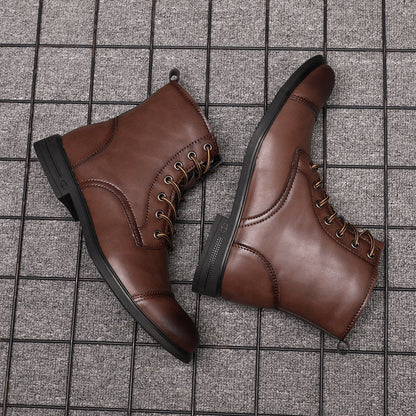 Morgan | Faux Leather Ankle Boots | Last Day 80% Off!