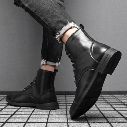 Morgan | Faux Leather Ankle Boots | Last Day 80% Off!