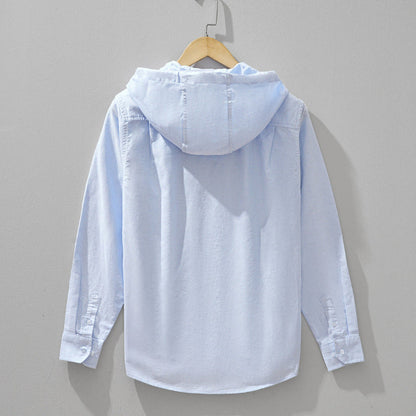Casa Linen Hoodie Last day 80% off!