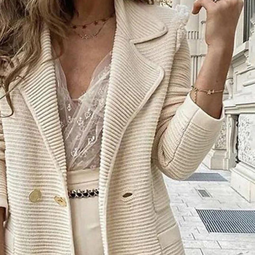 Groovy Long Sleeve Plain Cardigan | Last day 80% off!