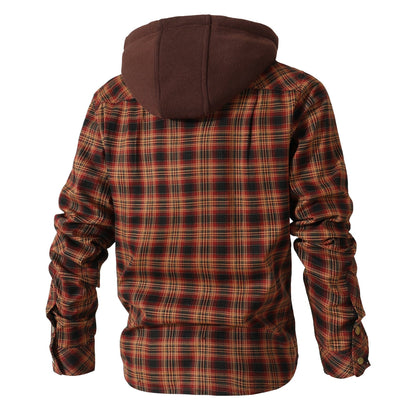 Hooded Flannel Jacket (4 Designs) Last day 80% off!
