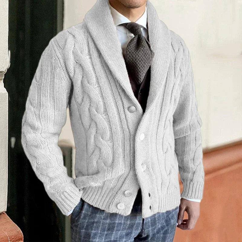 Charles - The Classic Knit Cardigan | Last Day 80% Off!