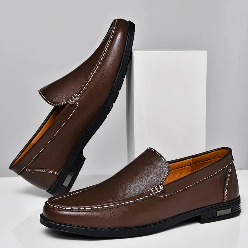 Dane Genuine Leather Loafers | Last Day 80% Off!