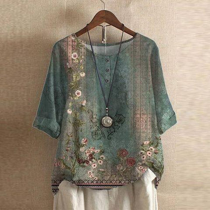 BELLE™ | VINTAGE FLORAL CHARM TOP | Last day 80% off!