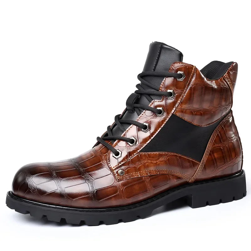 Rendell™ | Crocodile Leather Boots | Last Day 80% Off!