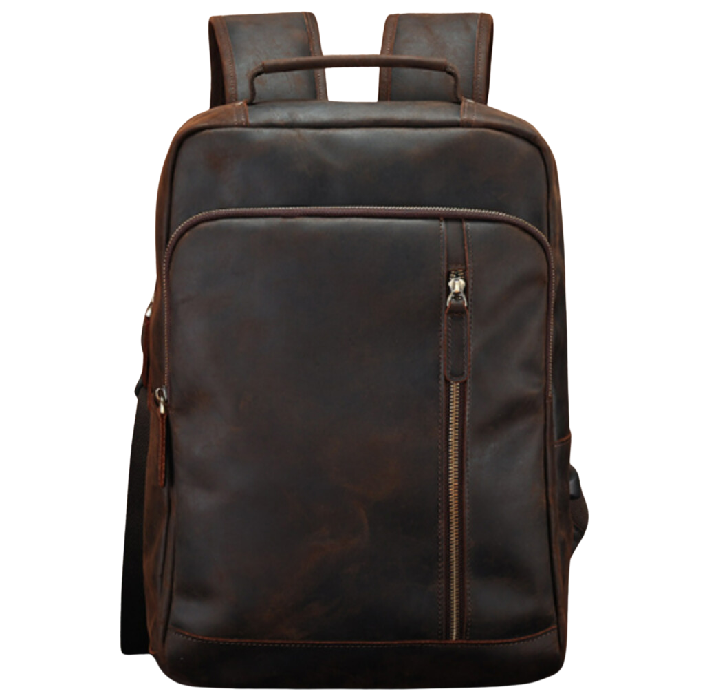 Austin - Vintage Crazy Horse Leather Backpack | Last day 80% off!