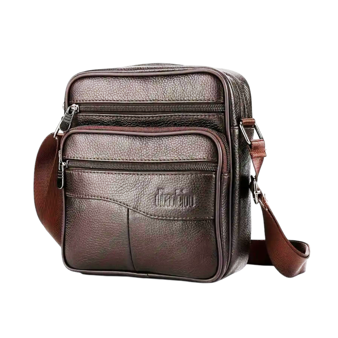 Carter - Leather Multifunctional Shoulder Bag for Men | Last day 80% off!