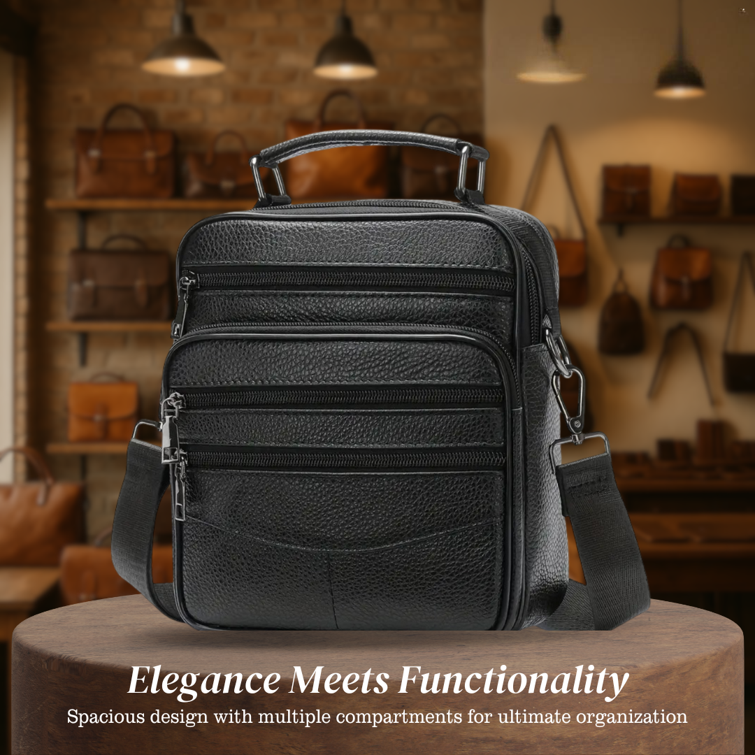 Jacob - Leather Retro Crossbody Bag for Men | Last day 80% off!