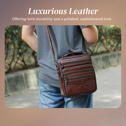 Jacob - Leather Retro Crossbody Bag for Men | Last day 80% off!