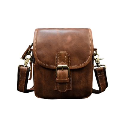 Zachary - Genuine Leather Shoulder Bag for Men | Last day 80% off!
