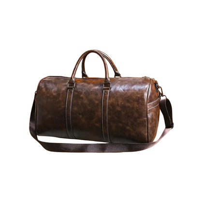 Austin - Leather Weekender Travel Bag | Last day 80% off!