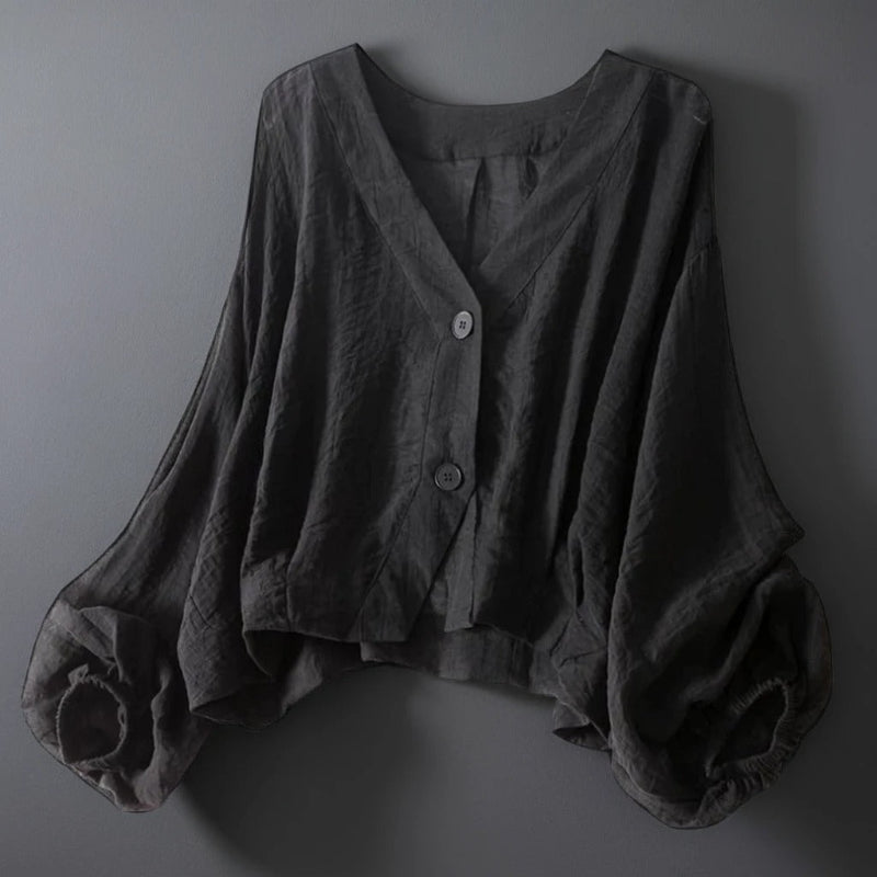 Ella Linen Blouse | Last day 80% off!