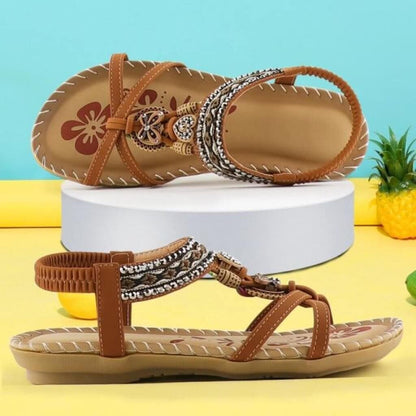 Havana - Sandals with Elastic Band & Soft Platform | Last Day 80% Off!