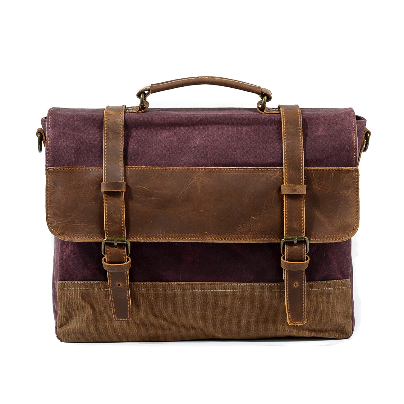 Jack - Water-Resistant Waxed Canvas Messenger Bag | Last day 80% off!