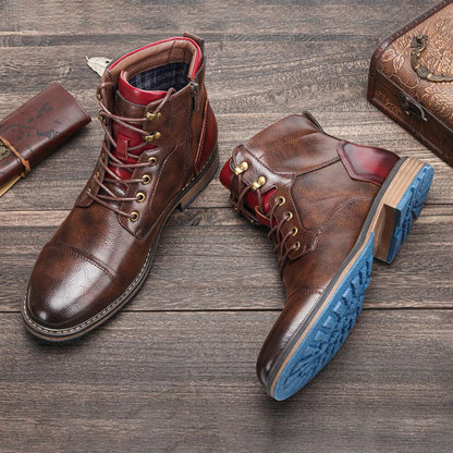 Dawson™ | Leather Oxford Boots | Last Day 80% Off!