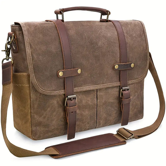 Brett - Men’s Large Capacity Waterproof Canvas Messenger Bag | Last day 80% off!