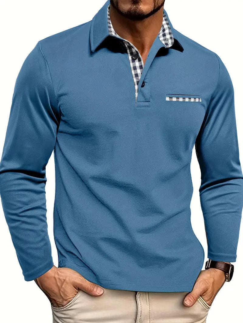 Harold – Premium Long Sleeve Polo | Last day 80% off!