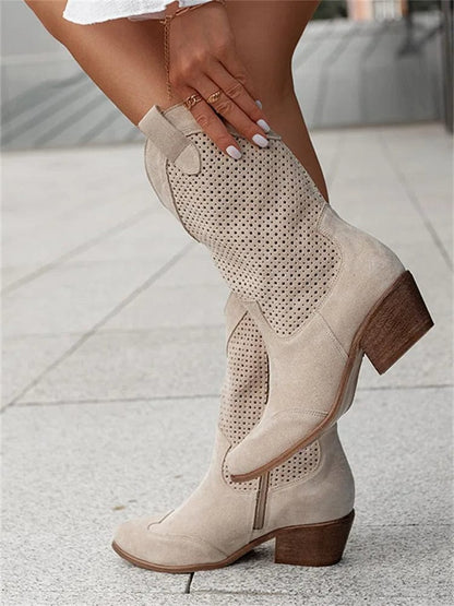 Fenella - Western Boots | Last Day 80% Off!