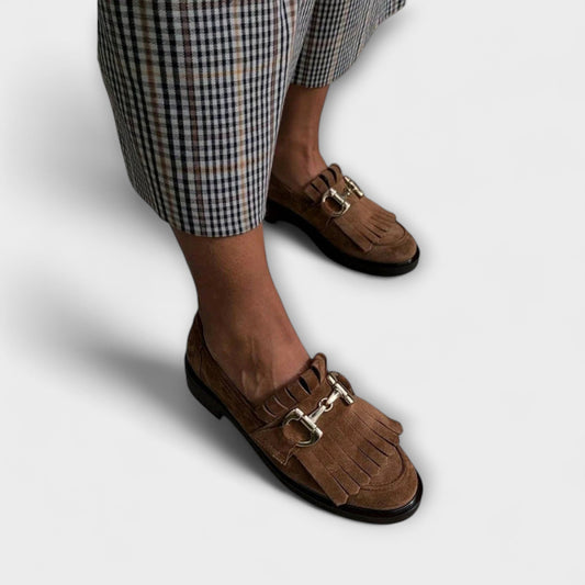 Fleur – Brown Loafer with Round Toe | Last day 80% off!